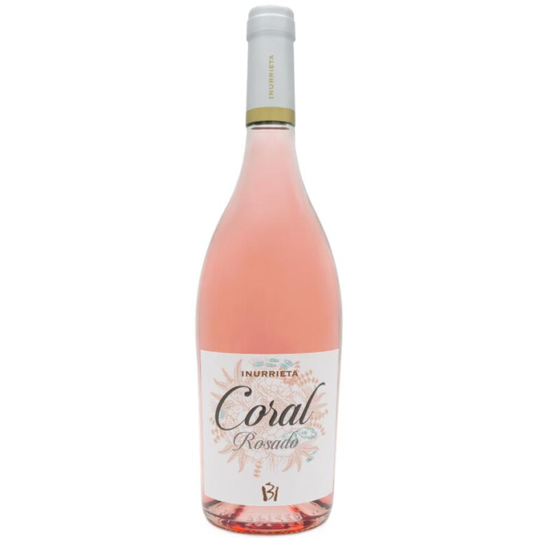 Bottle of Inurrieta Coral Spanish rosé wine