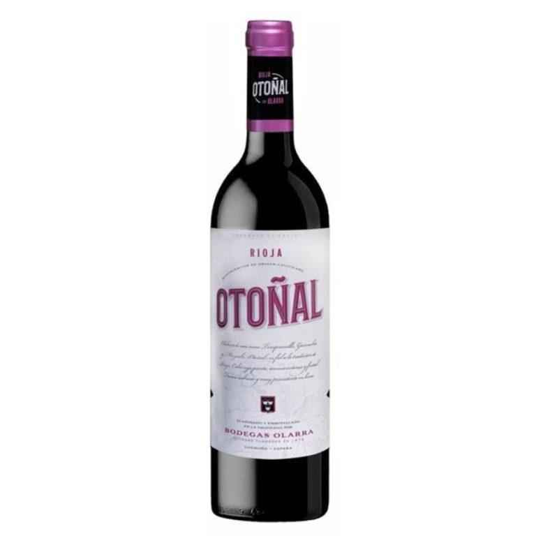 Bottle of Otoñal Tinto Spanish red wine