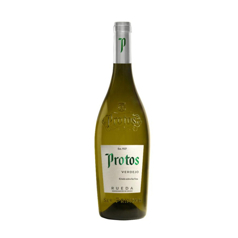 Bottle of Protos Verdejo Spanish white wine