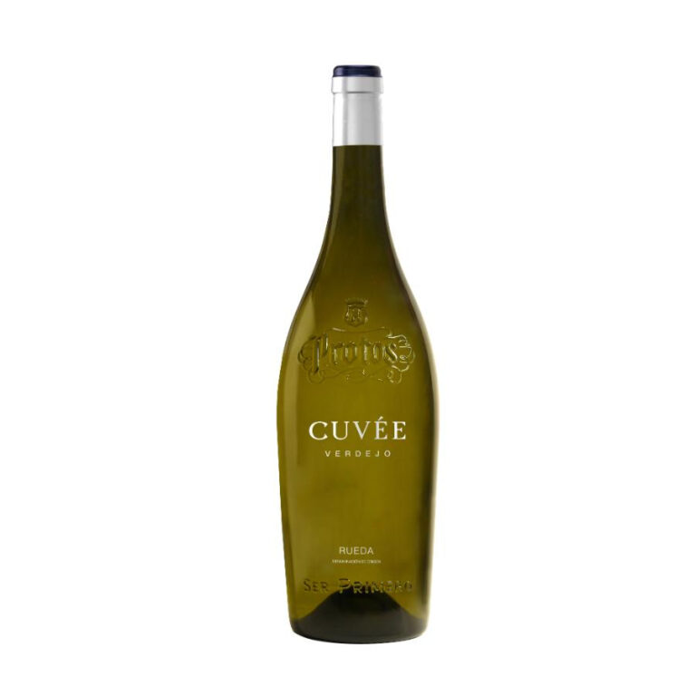 Bottle of Protos Verdejo Reserva Spanish white wine