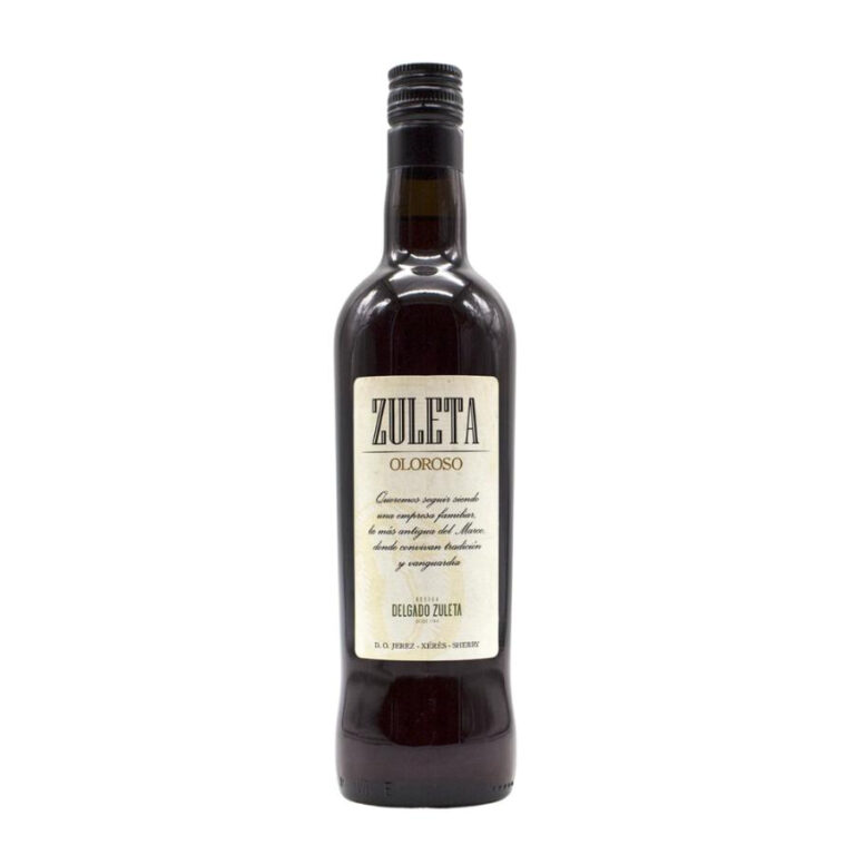 Bottle of Delgado Zuleta Oloroso Spanish sherry