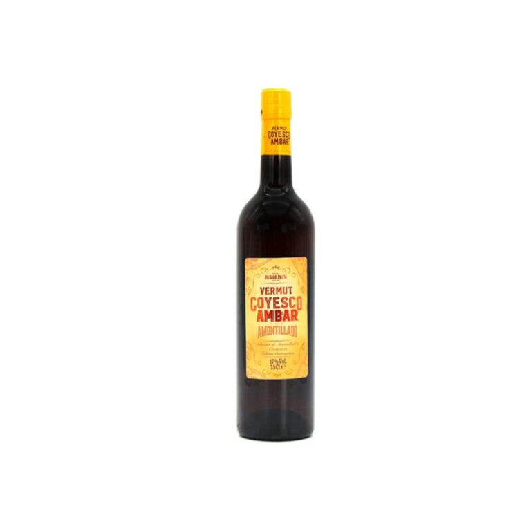 Bottle of Delgado Zuleta Vermouth Goyesco Ámbar Spanish vermouth