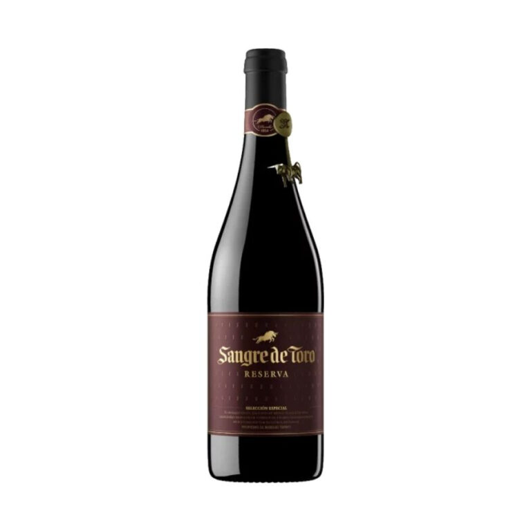 Bottle of Gran Sangre de Toro Reserva Spanish red wine