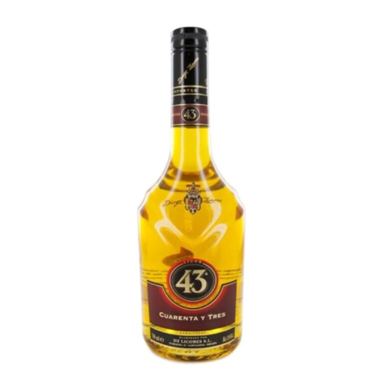 Bottle of Licor 43 Spanish liqueur