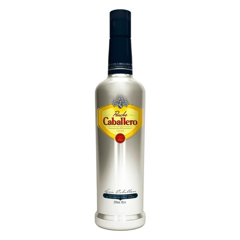 Bottle of Ponche Caballero Spanish liqueur