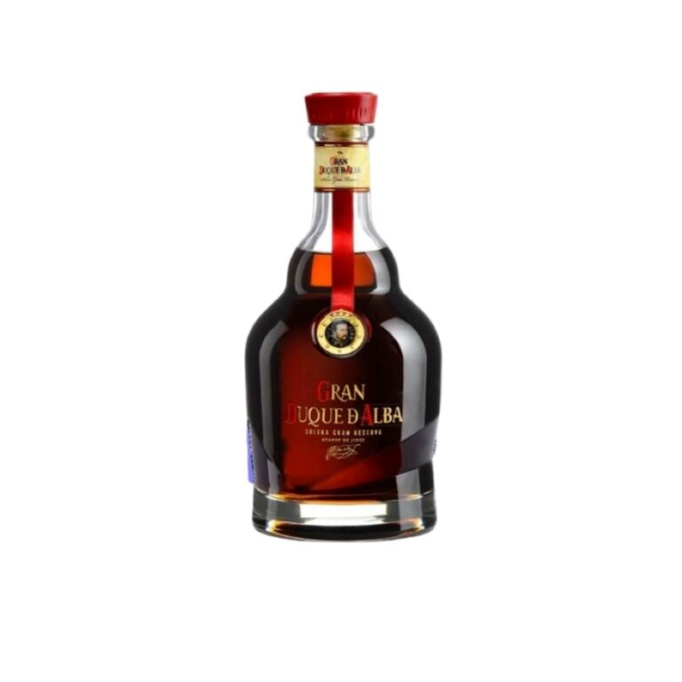 Bottle of Gran Duque D'Alba Spanish brandy