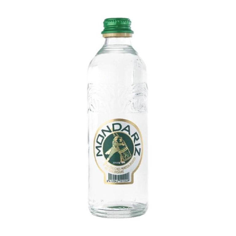 Bottle of Mondariz Still Small Spanish mineral water