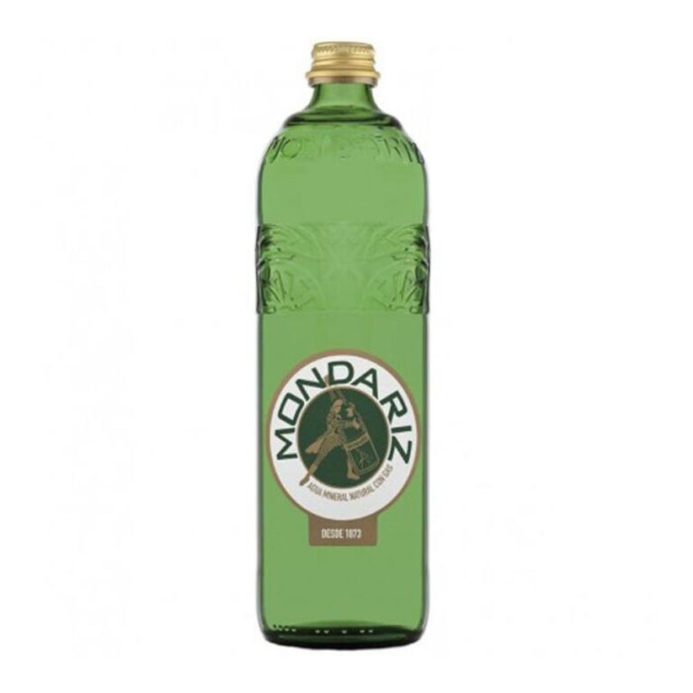 Bottle of Mondariz Sparkling Large Spanish mineral water