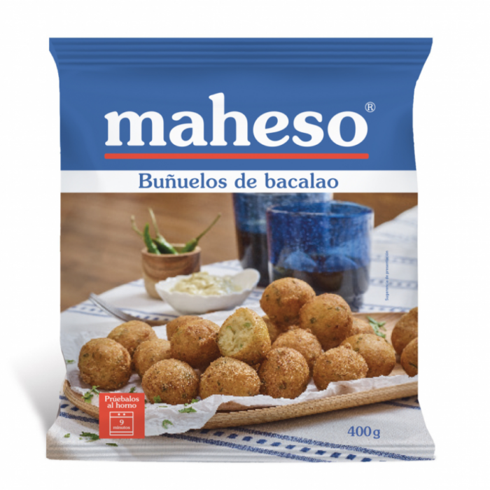 Buñuelos de Bacalao Maheso 5 x 800g - Image 2