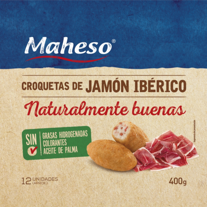 Croquetas Jamón Ibérico Maheso 4x1Kg - Image 2