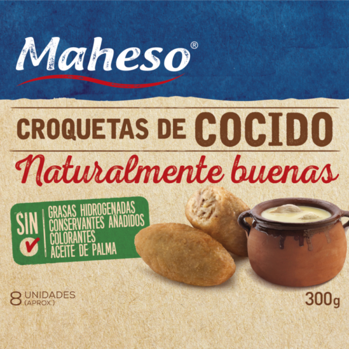 Croquetas de Cocido Maheso 4 x 1Kg - Image 2