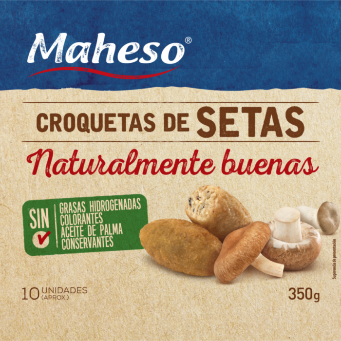 Croquetas de Setas Maheso 12 x 350g - Image 2