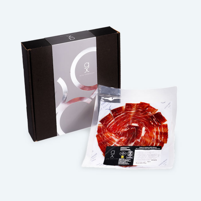 Sliced Ibérico Bellota Jamón COVAP 25x50g - Image 2